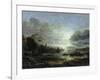 Landscape in Moonlight-Aert van der Neer-Framed Giclee Print