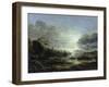 Landscape in Moonlight-Aert van der Neer-Framed Giclee Print