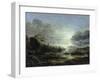 Landscape in Moonlight-Aert van der Neer-Framed Giclee Print