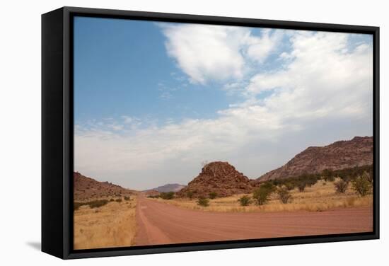 Landscape in Namibia-schoolgirl-Framed Stretched Canvas