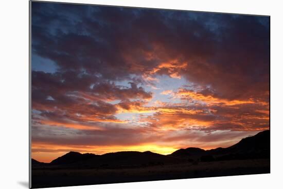 Landscape in Namibia-schoolgirl-Mounted Photographic Print