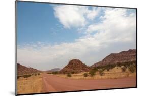 Landscape in Namibia-schoolgirl-Mounted Photographic Print