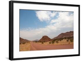 Landscape in Namibia-schoolgirl-Framed Photographic Print