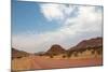 Landscape in Namibia-schoolgirl-Mounted Photographic Print