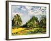 Landscape in Normandy, 1924 (Oil on Canvas)-Louis Valtat-Framed Giclee Print