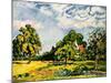 Landscape in Normandy, 1924 (Oil on Canvas)-Louis Valtat-Mounted Giclee Print