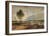 'Landscape in Normandy', 19th century (1934)-Richard Parkes Bonington-Framed Giclee Print