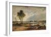 'Landscape in Normandy', 19th century (1934)-Richard Parkes Bonington-Framed Giclee Print