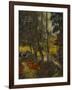 Landscape in Normandy with Pond, 1885-Paul Gauguin-Framed Giclee Print