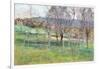 Landscape in Northern France, C.1892-Léon Augustin L'hermitte-Framed Giclee Print