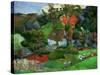 Landscape in Pont-Aven, France-Paul Gauguin-Stretched Canvas