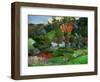 Landscape in Pont-Aven, France-Paul Gauguin-Framed Giclee Print