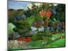 Landscape in Pont-Aven, France-Paul Gauguin-Mounted Giclee Print