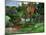 Landscape in Pont-Aven, France-Paul Gauguin-Mounted Giclee Print