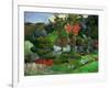 Landscape in Pont-Aven, France-Paul Gauguin-Framed Giclee Print