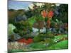 Landscape in Pont-Aven, France-Paul Gauguin-Mounted Giclee Print