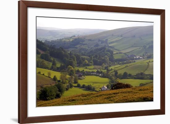 Landscape in Powys, Wales, United Kingdom, Europe-Rob Cousins-Framed Photographic Print