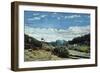 Landscape in Provence, 1860-Paul Camille Guigou-Framed Giclee Print