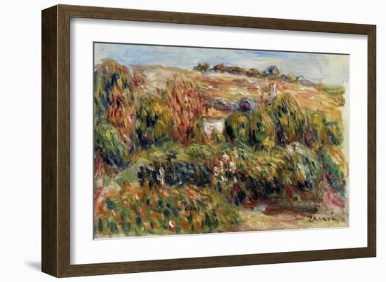 Landscape in Provence, C. 1900-Pierre-Auguste Renoir-Framed Giclee Print