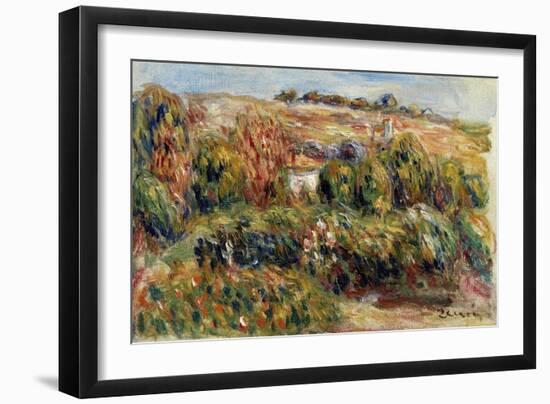 Landscape in Provence, C. 1900-Pierre-Auguste Renoir-Framed Giclee Print