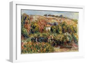Landscape in Provence, C. 1900-Pierre-Auguste Renoir-Framed Giclee Print