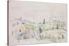 Landscape in Provence-Paul Cézanne-Stretched Canvas