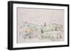 Landscape in Provence-Paul Cézanne-Framed Giclee Print