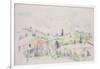 Landscape in Provence-Paul Cézanne-Framed Giclee Print