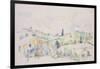 Landscape in Provence-Paul Cézanne-Framed Giclee Print