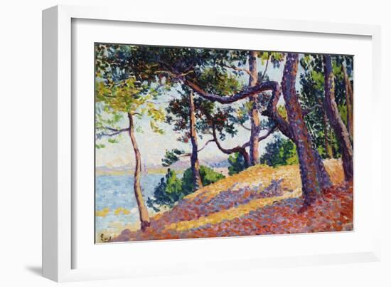 Landscape in Saint-Tropez, 1892-Maximilien Luce-Framed Giclee Print