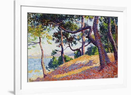 Landscape in Saint-Tropez, 1892-Maximilien Luce-Framed Giclee Print