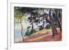 Landscape in Saint-Tropez, 1892-Maximilien Luce-Framed Giclee Print