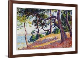 Landscape in Saint-Tropez, 1892-Maximilien Luce-Framed Giclee Print