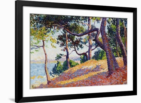 Landscape in Saint-Tropez, 1892-Maximilien Luce-Framed Giclee Print