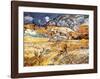 Landscape in St. Remy, c.1898-Vincent van Gogh-Framed Art Print