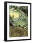 Landscape in Summer-Lucas van Valkenborch-Framed Giclee Print