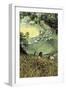 Landscape in Summer-Lucas van Valkenborch-Framed Giclee Print