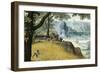 Landscape in Summer-Lucas van Valkenborch-Framed Giclee Print