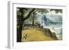 Landscape in Summer-Lucas van Valkenborch-Framed Giclee Print