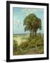 Landscape in Sussex-James Charles-Framed Giclee Print