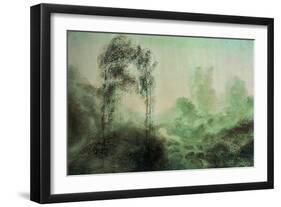 Landscape in the Fog-J. M. W. Turner-Framed Giclee Print