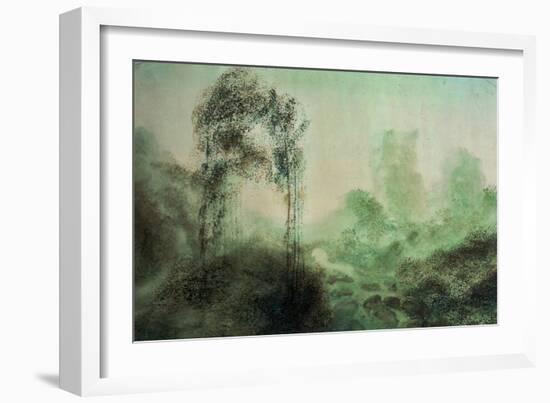 Landscape in the Fog-J. M. W. Turner-Framed Giclee Print