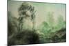 Landscape in the Fog-J. M. W. Turner-Mounted Giclee Print