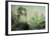 Landscape in the Fog-J. M. W. Turner-Framed Giclee Print