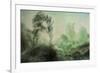 Landscape in the Fog-J. M. W. Turner-Framed Giclee Print