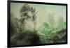 Landscape in the Fog-J. M. W. Turner-Framed Giclee Print