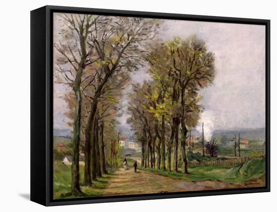 Landscape in the Ile de France, c.1878-Armand Guillaumin-Framed Stretched Canvas