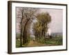 Landscape in the Ile de France, c.1878-Armand Guillaumin-Framed Giclee Print