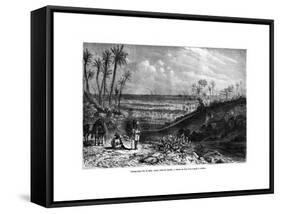 Landscape in the Island of Cuba, 1859-Paul Huet-Framed Stretched Canvas
