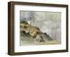 Landscape in the Mountains-Friedrich Gauermann-Framed Collectable Print